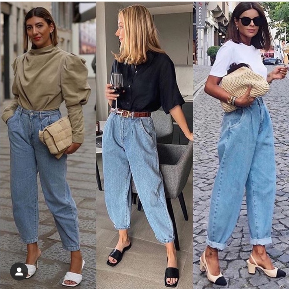 Zara slouchy jeans bloggers favorite - Picture 2 of 11